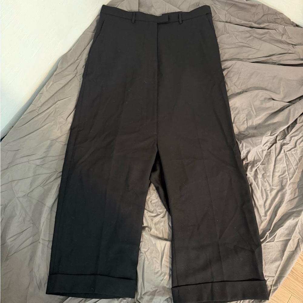 Maison Martin Margiela Black Wide Leg Jumpsuit